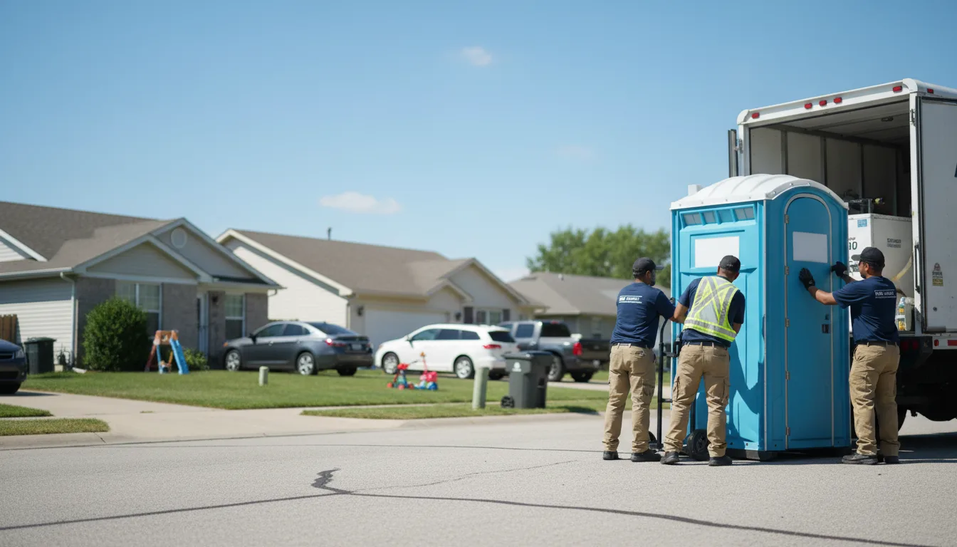 Standard Porta Potty Rentals in Russell, IA near me